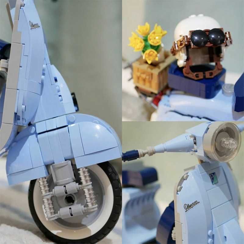 Vespa 125, 10298 - Klocki Lepin Creator + GRATIS