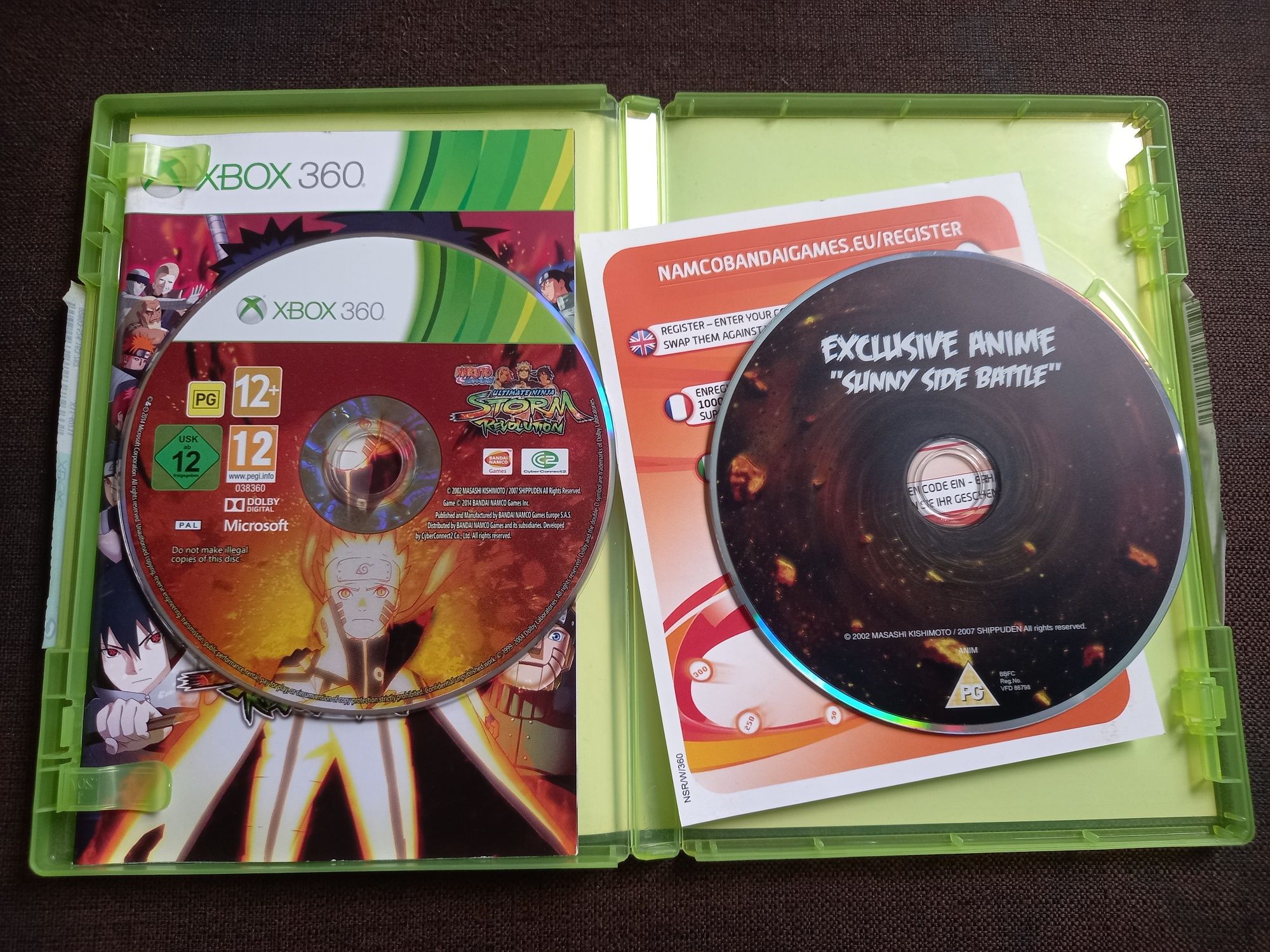 Gra Naruto Shippuden Ultimate Ninja Storm Revolution xbox360 2 płyty!!
