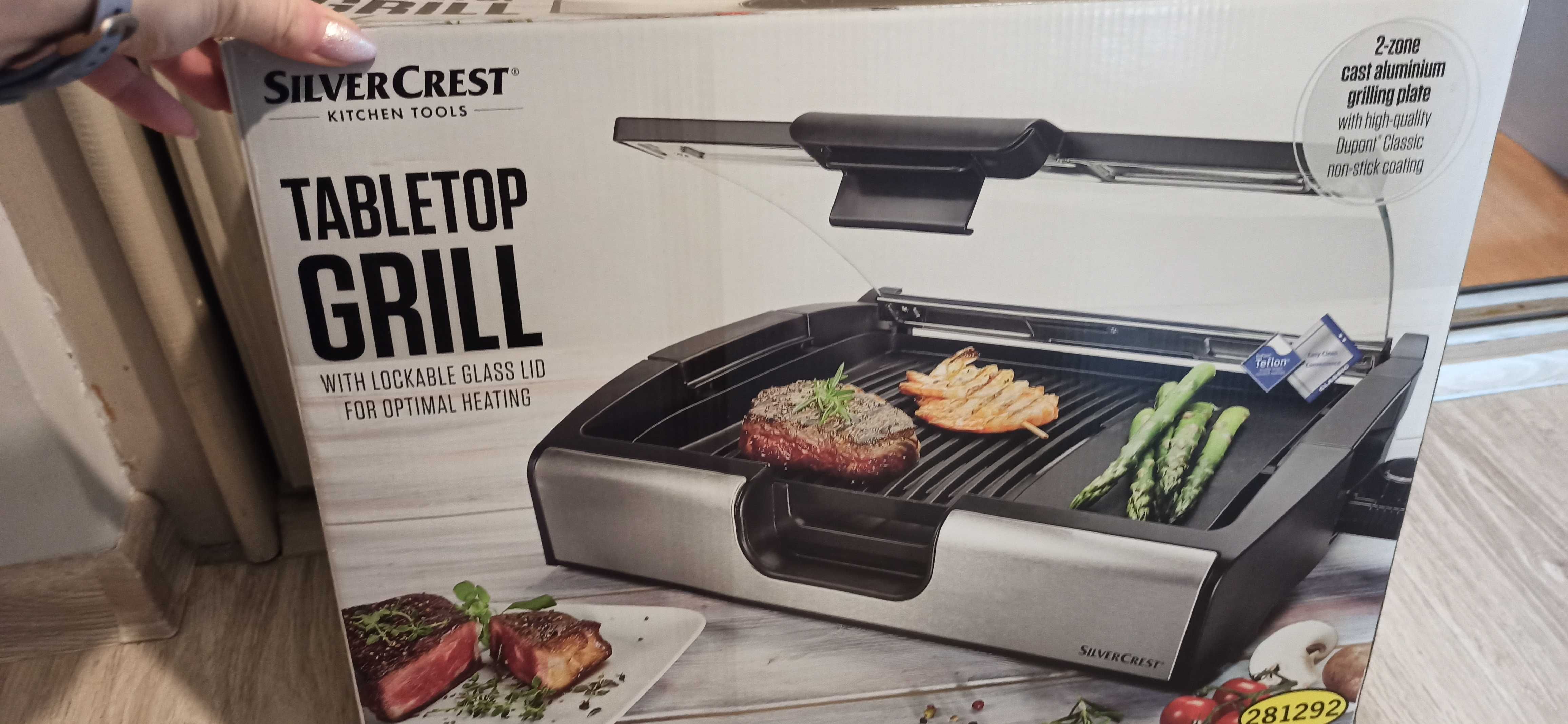 GRILL ELEKTRYCZNY Silvercrest Tabletop 1800W