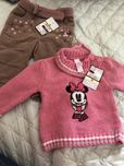 Calças e camisola mimie 6 meses novo com etiqueta