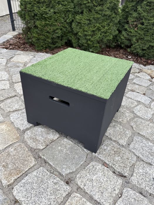 Skrzynia do psiego fitnessu / rehabilitacji – stabilna i praktyczna.