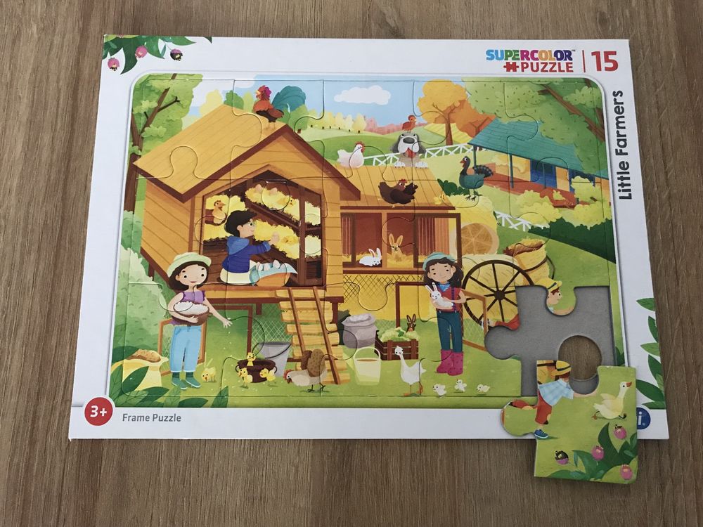 Puzzle dla dzieci 15 elementów