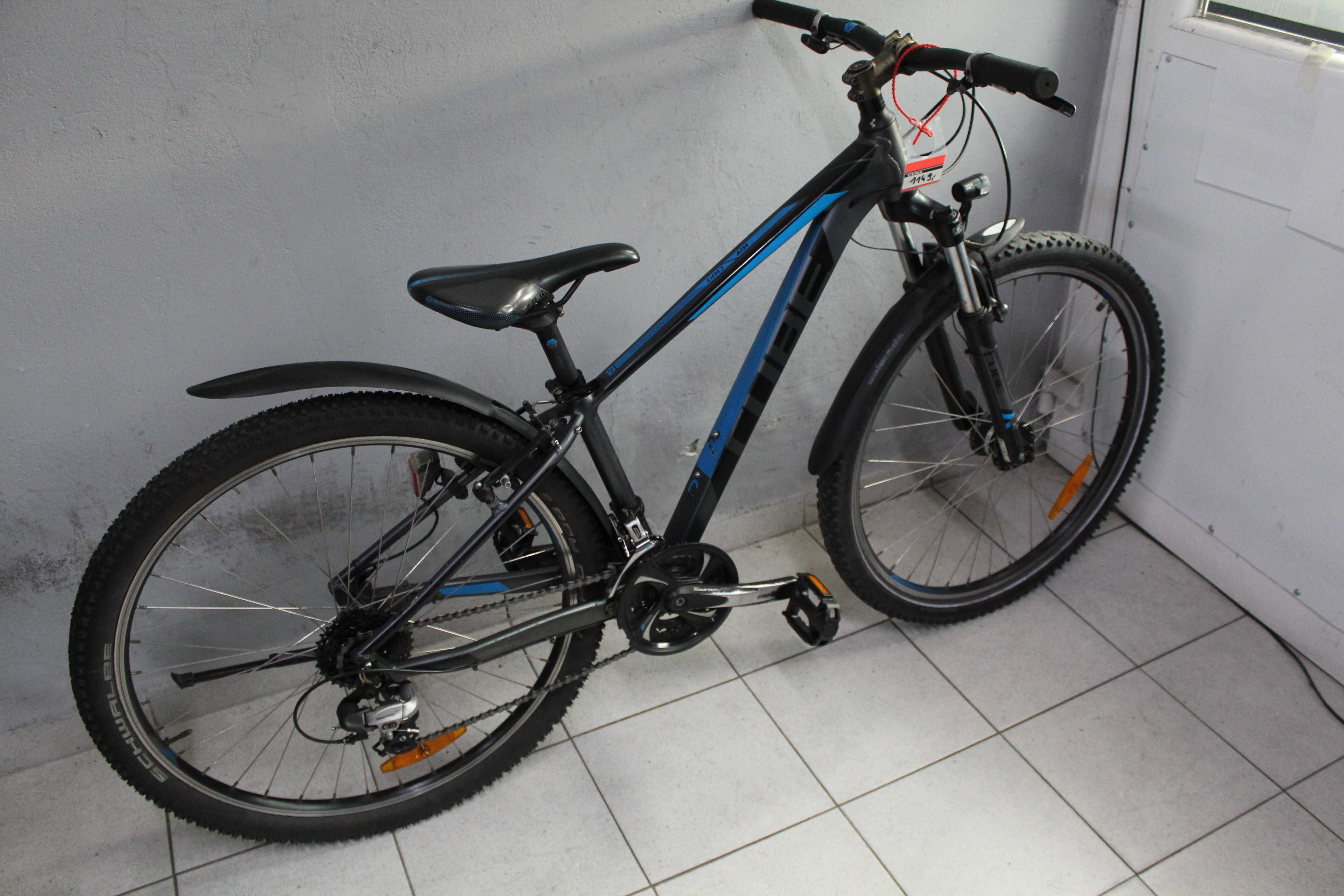 Rower MTB CUBE AIM , Rama 14" S, Koła 27,5",Ham. Tarcz. Oświet na dyna