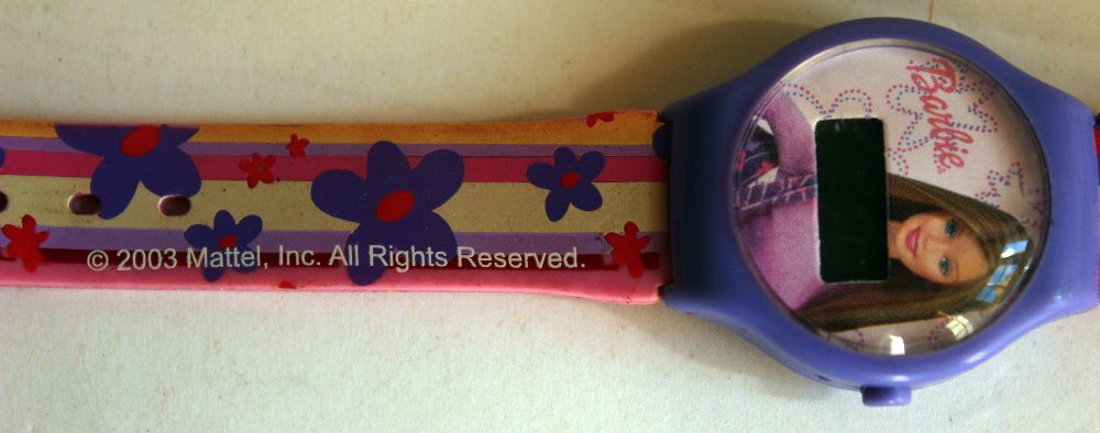 Relógio Barbie, para colecionar ou usar