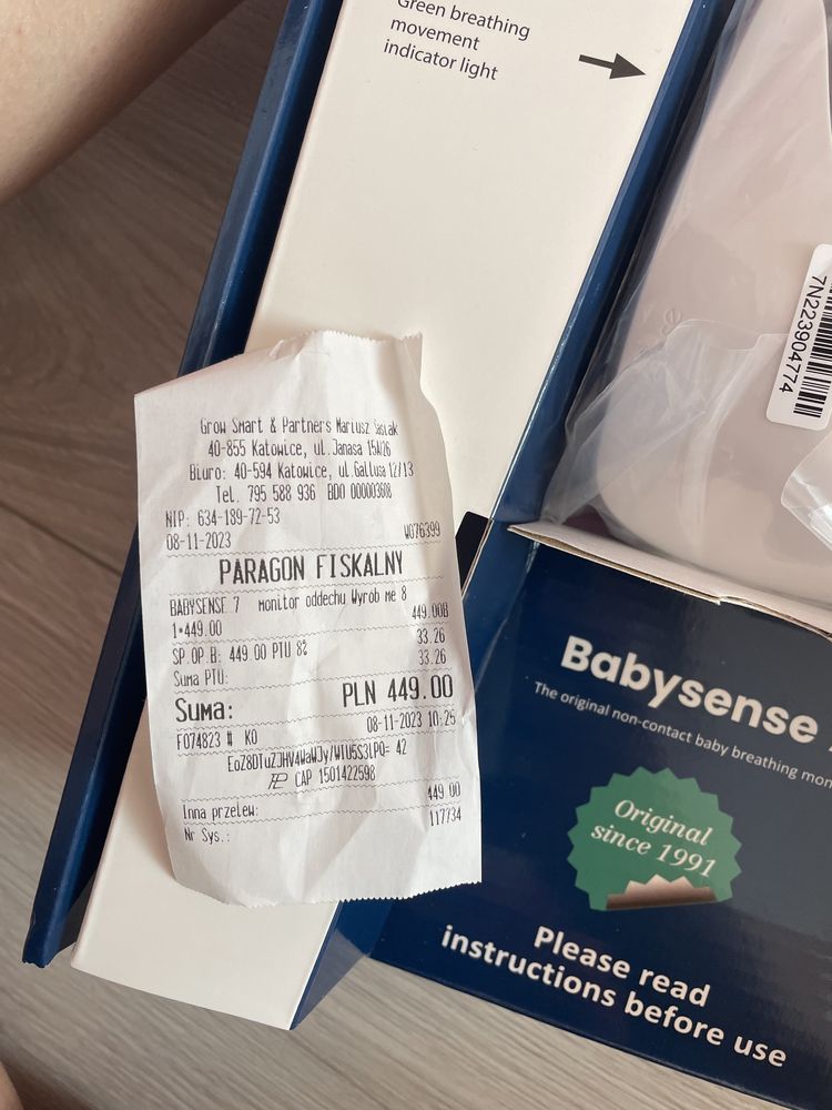 Monitor oddechu Babysense 7