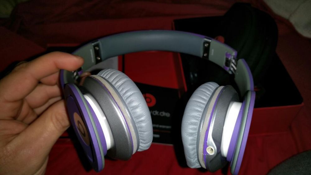 Beats audio edição limitada Justin Bieber.