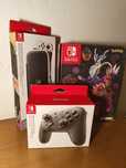 Nintendo Switch oled v2 Scralet&Violet Edition desbloqueada