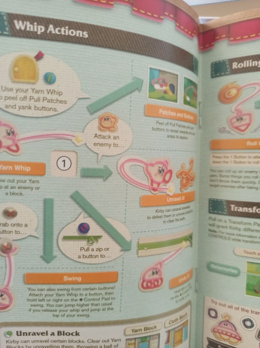 Kirby's Epic Yarn Wii