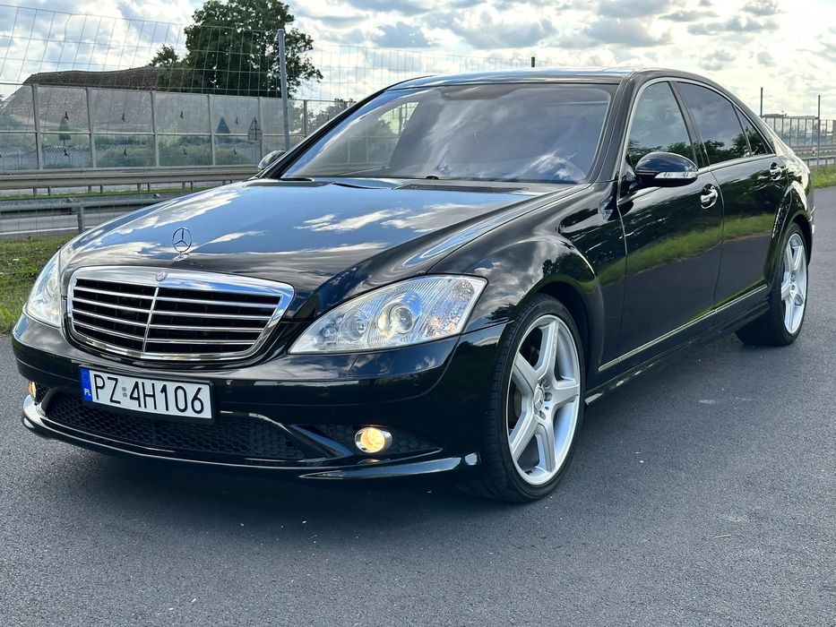 Mercedes-Benz Klasa S S550L Japonia, 40 tys km, 100% bezwypadkowy FABRYKA ! SALON !