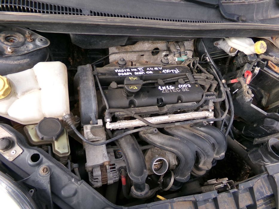 Paz55 Silnik ford fiesta mk6 130tyś 1.4 16v 1N1G6007 wysyłka gwarancja