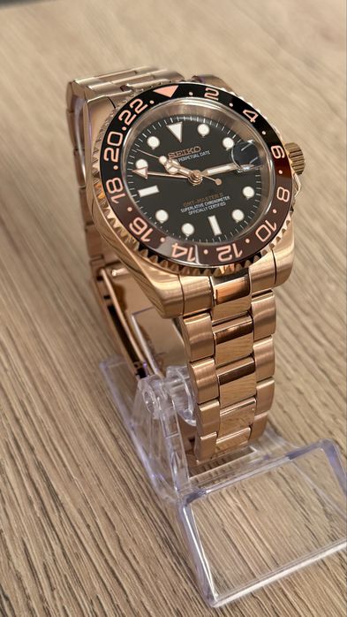 Seiko Mod Rootbeer GMT