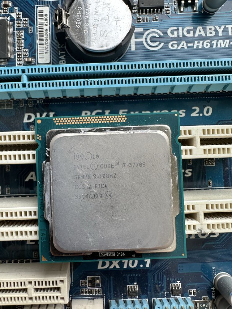 комплект i7 + мат плата gigabyte