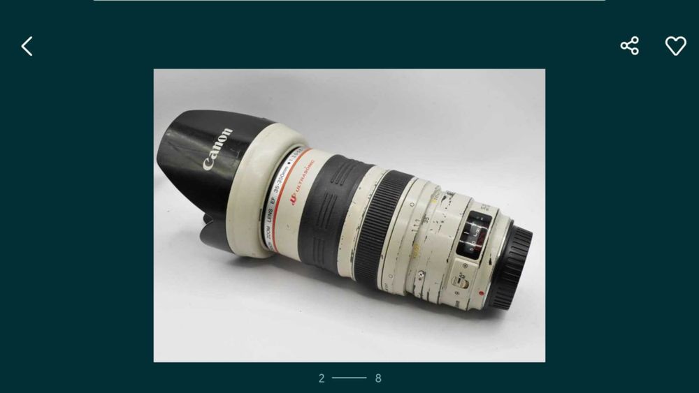 Obiektyw EF  Canon L  35-350mm