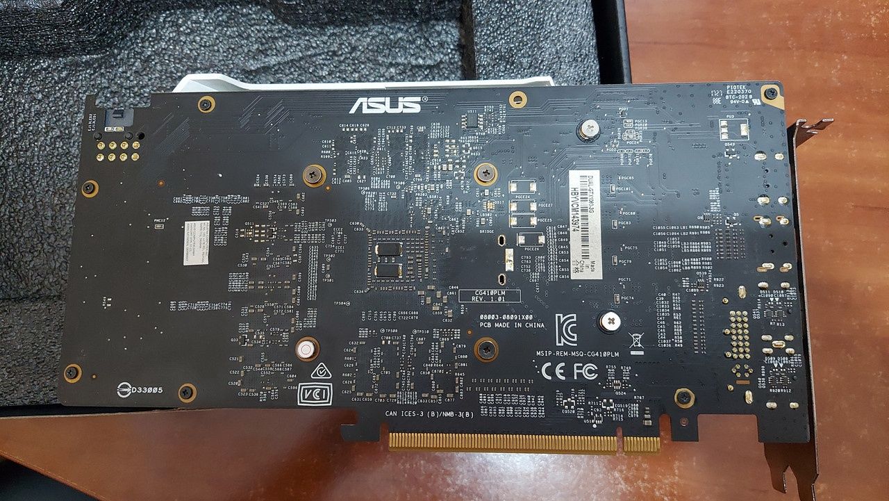 Відеокарта Asus GTX 1060 3gb. ddr5