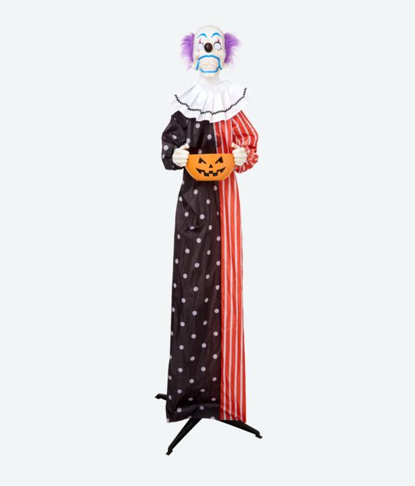 Halloweenowy Klaun XXL – z dźwiękiem i światłem! Halloween klaun dynia
