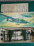 Model samolotu TU-2 skala 1/75 Plasticart NRD.