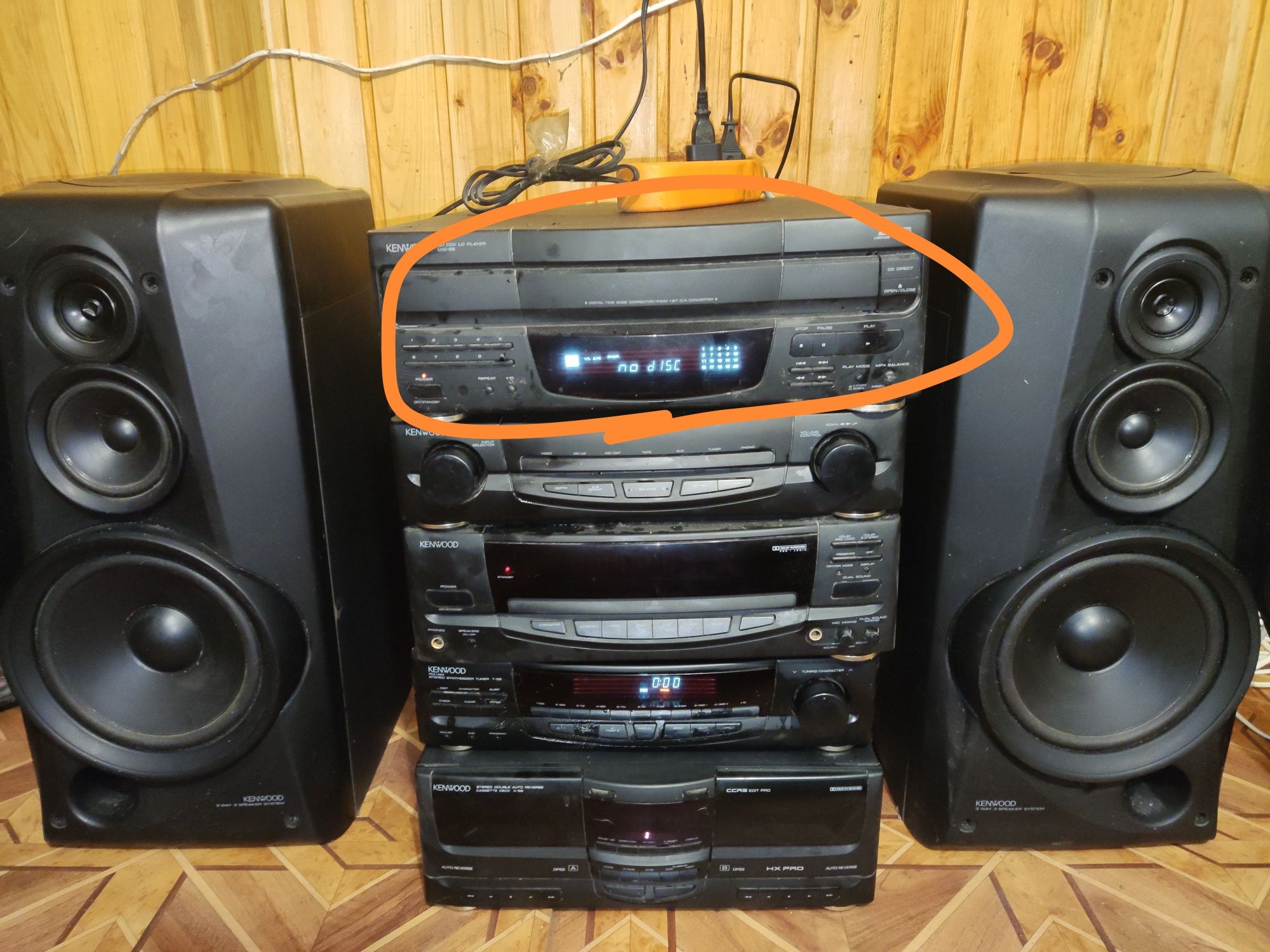 Музыкальный центр /система Kenwood А68/s68