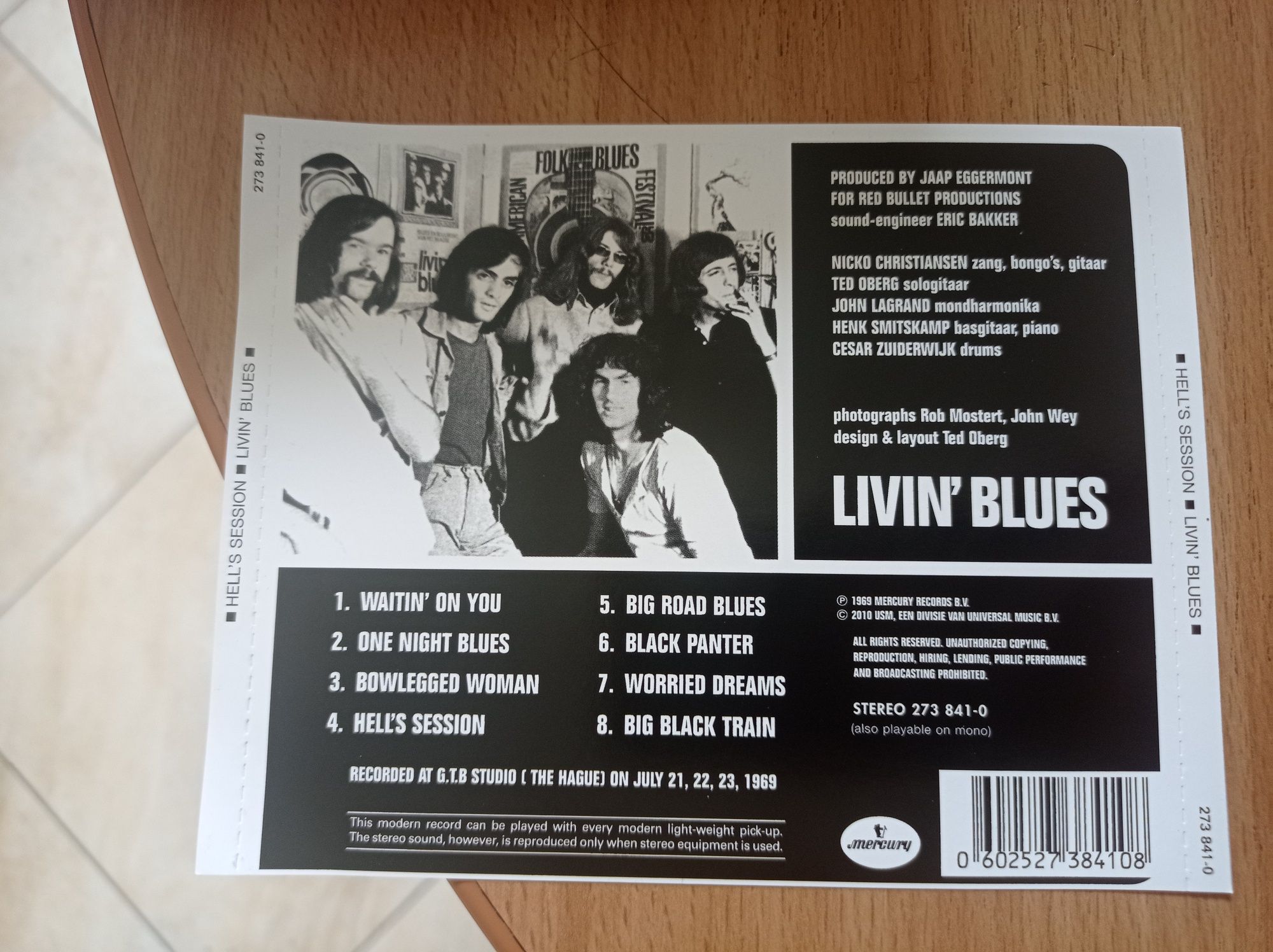 Livin' Blues - Hell's session