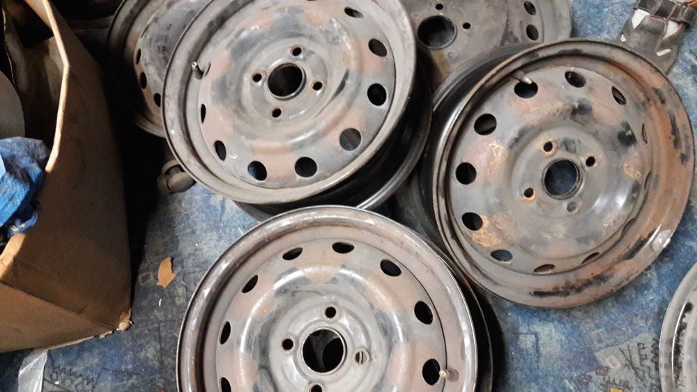 Felga stalowa 5X14 4X100 Hyundai 4szt. Montaż W-wa