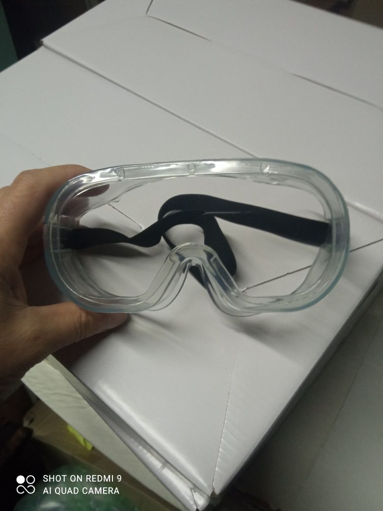 Силиконовые защитные очки!