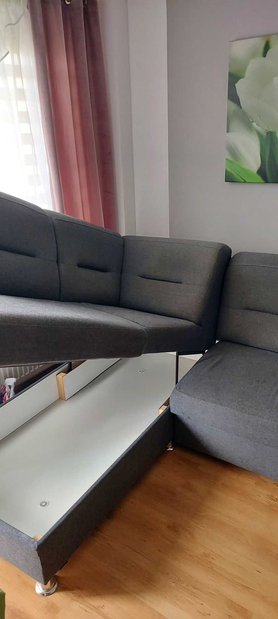 Narożnik z funkcją spania