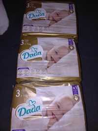 Zestaw Dada extra pampers rozmiar 3  pieluchy dla dzieci  4-9 kg