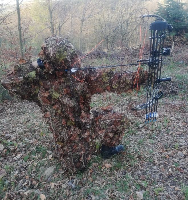 Ghillie Suit Kamuflaż Snajperski MASKOWANIE Polowanie ASG Łucznictwo