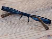 Полуободковые синие мужские очки AR 2004 от Alberto Romani! Оригинал!