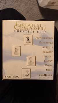 Greates Composer's - box - 8cd, folia. Chopin, Vivaldi, Mozart, Bach