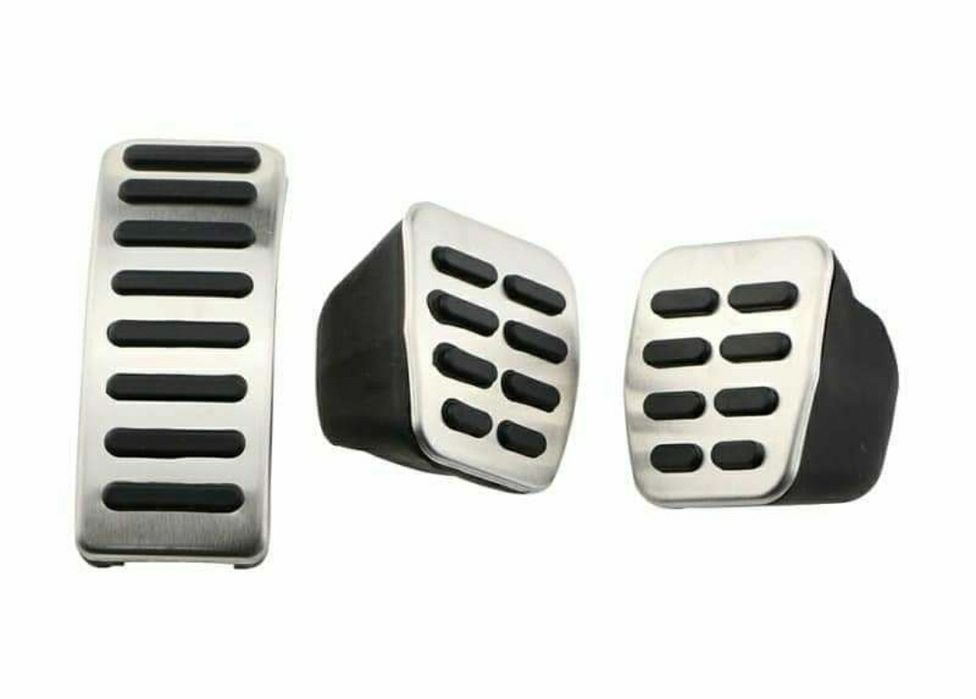 Capas de pedais e apoio de pé inox - modelo 1