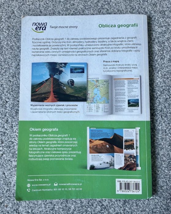 Podręcznik Oblicza Geografii 1 - Zakres Podstawowy, Nowa Era