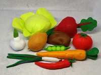 Овочі з фетру, набір борщ,набір ягід з фетру,іграшкові ягоди