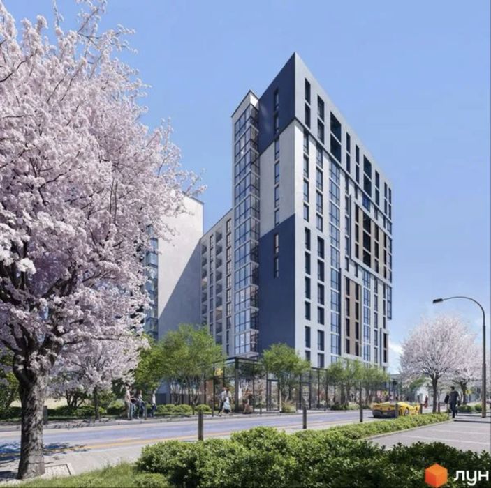 Продається 1 кімнатна в новобудові в центрі