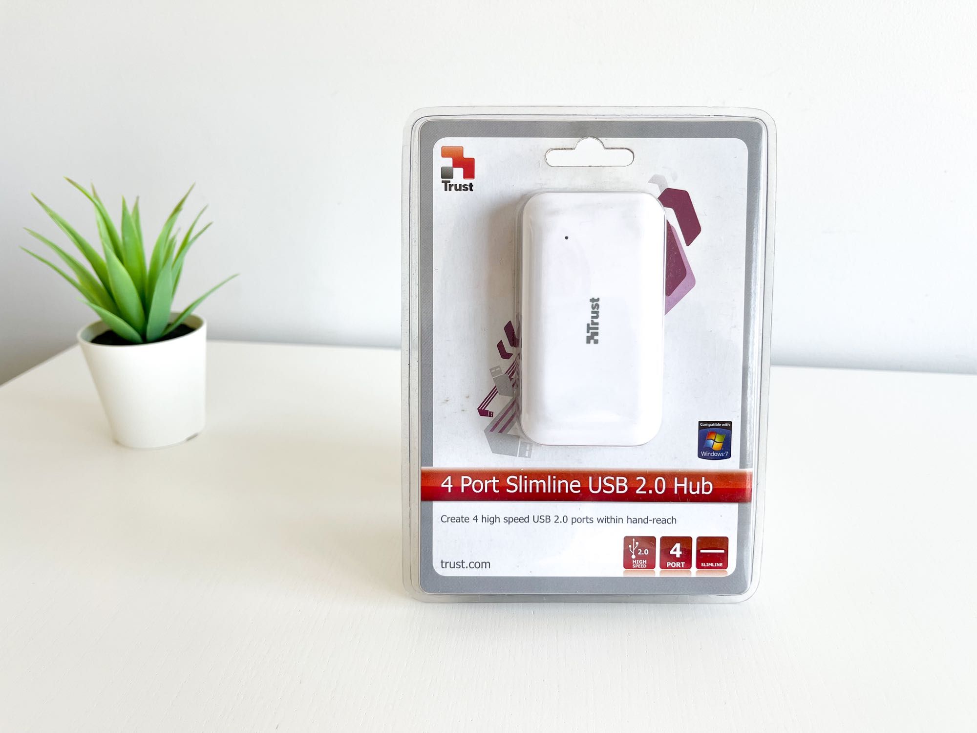 Expansor USB Trust 4 portas - NOVO