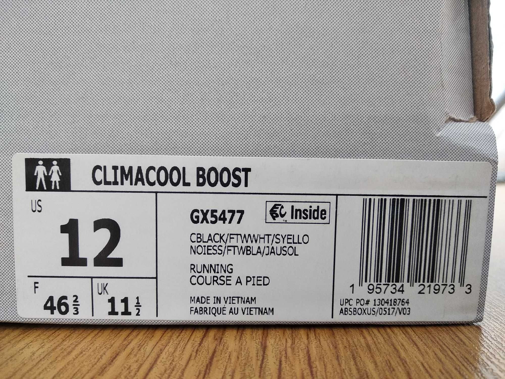 Кросівки Climacool Boost. EU 46,5 (30см). Оригінал