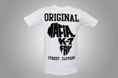 Koszulka Mafia k1 Fry T-Shirt Mafia K'1 ORYGINAL CARTA biała XXL
