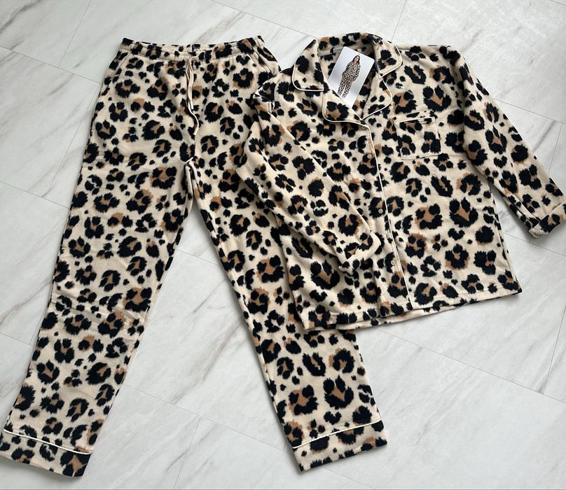 Жіноча тепла флісова піжама розмір 40(l), 42(xl)