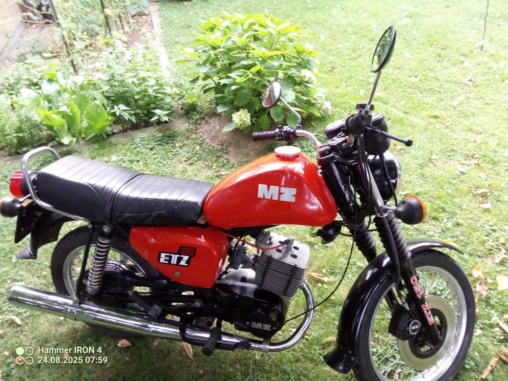 Sprzedam MZ ETZ 150 z papierami na 123