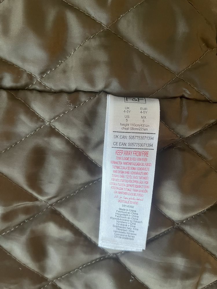Kurtka zimowa F&F rozm 110