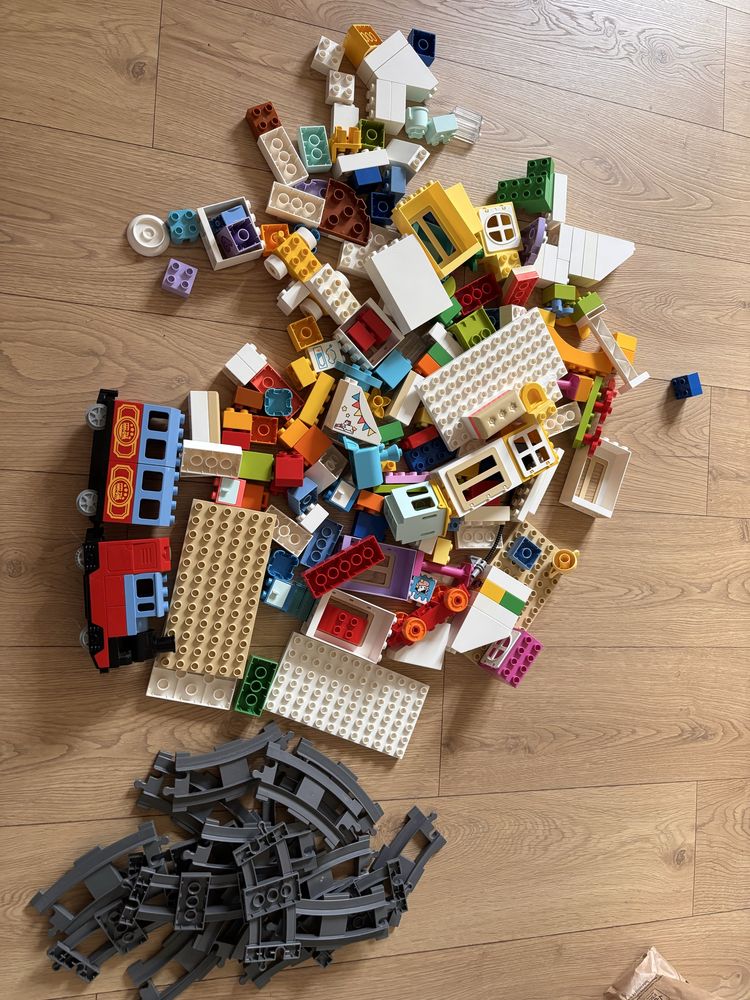 Duplo klocki pociag tory
