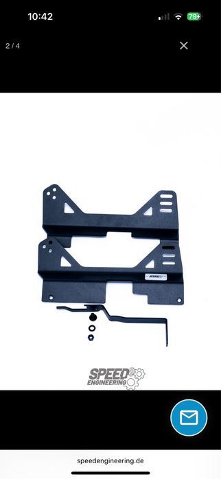Suporte Speed Engineering para Recaro Pole Position