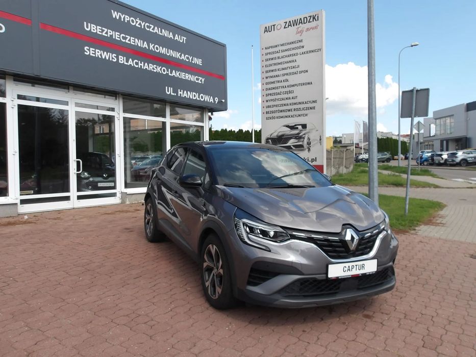 Renault Captur 1.3 RS Line Salon PL i Hybryda Niebieski