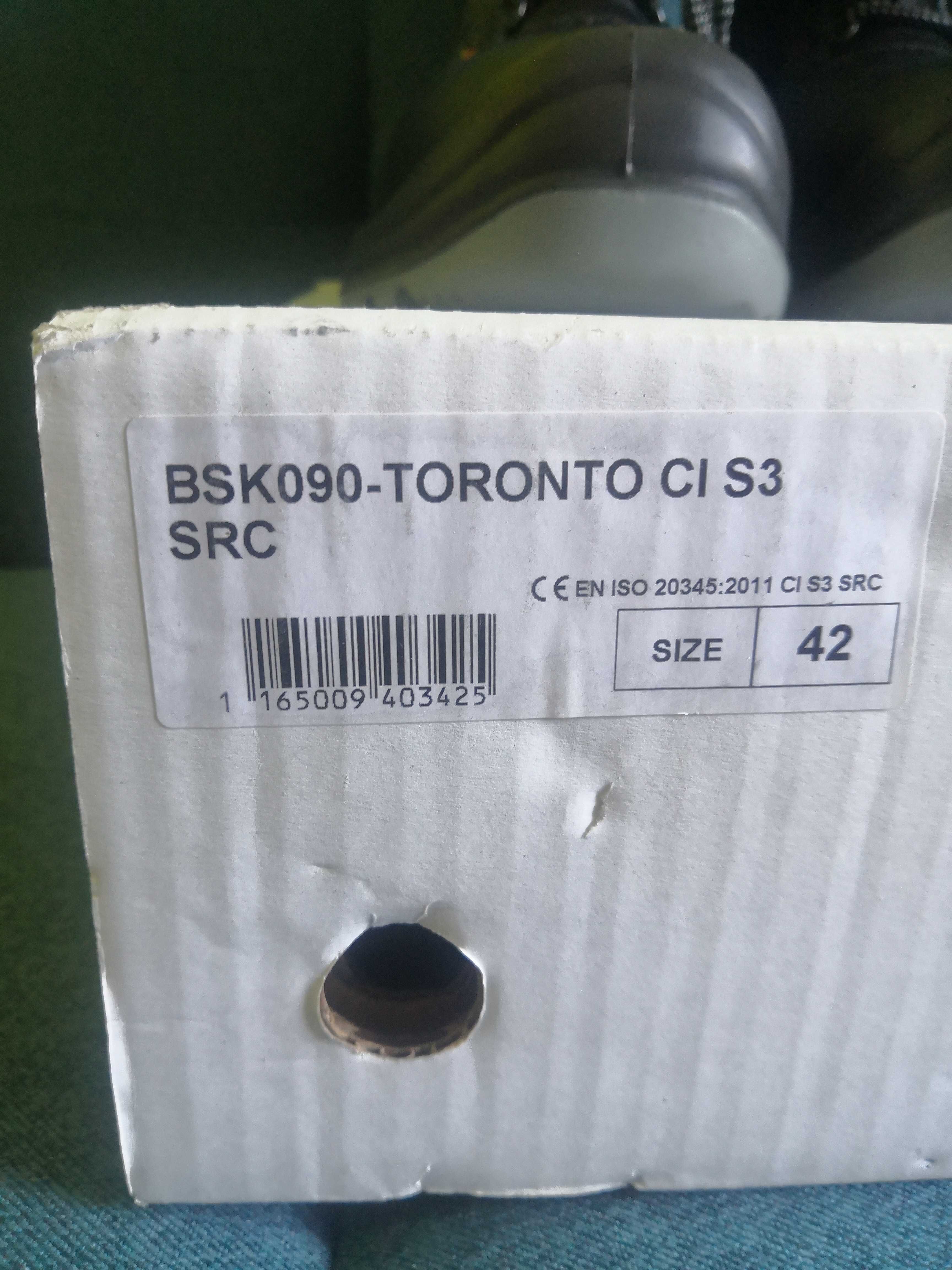 Buty robocze zimowe - EXENA TORONTO BSK090 S3 CI SRC