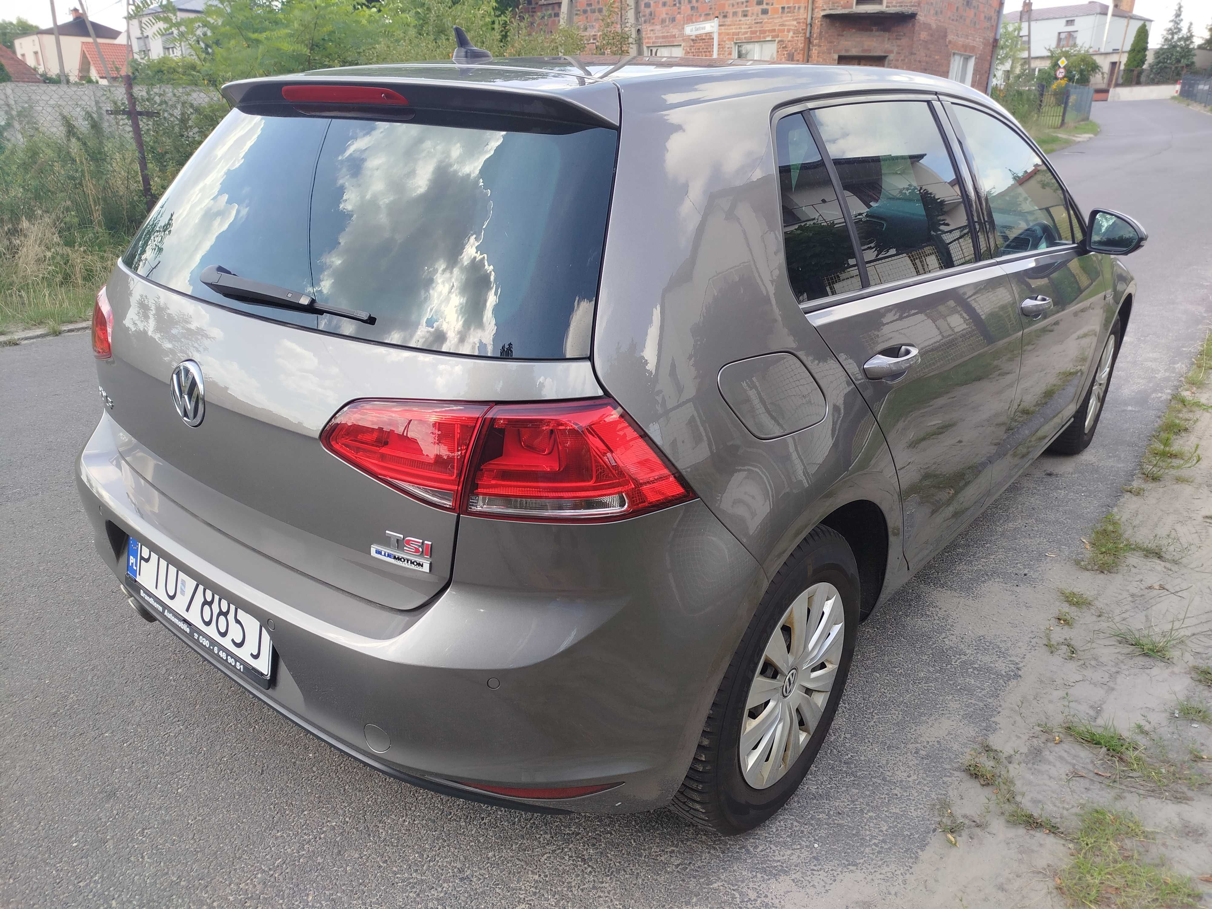 VW Golf 7 1,4 150KM 122tyś km zarejestrowany