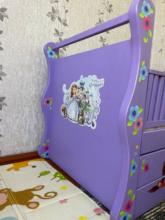 Дитяче ліжко ,ліжко для дівчинки ,дитячі меблі