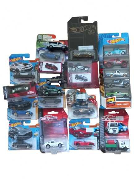 Hot Wheels Majorette Matchbox zestaw
