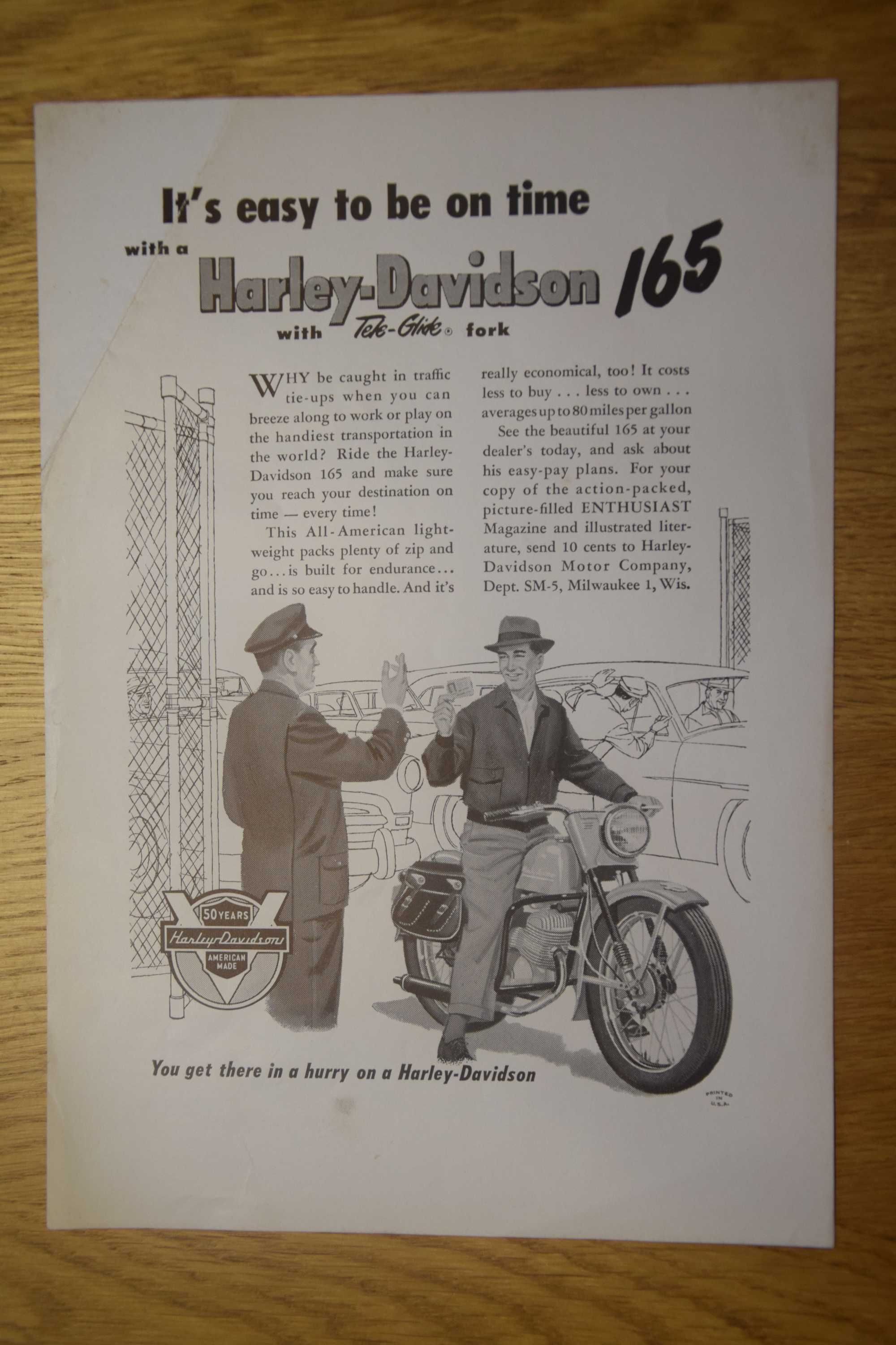 Harley Davidson broszura instrukcja