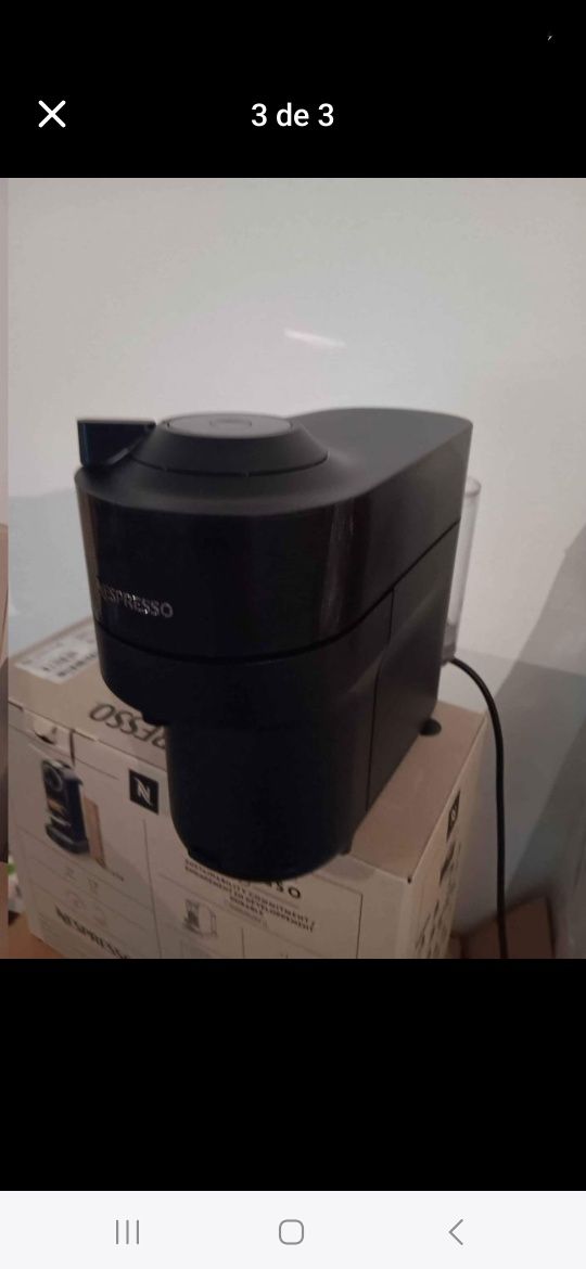 Máquina nespresso vertuo pop