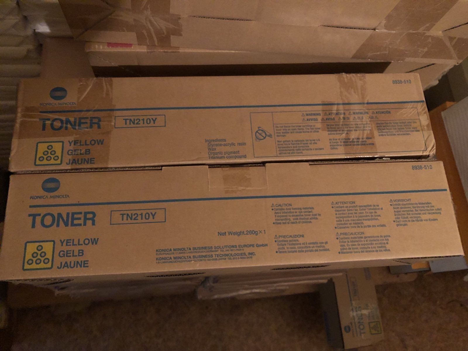Тонер-картридж Konica Minolta TN-210 (оригінальний) для Konica Minolta