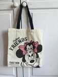 Pojemna torebka shopperka/canvas bag z nadrukiem Minnie Mouse .